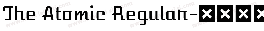 The Atomic Regular字体转换